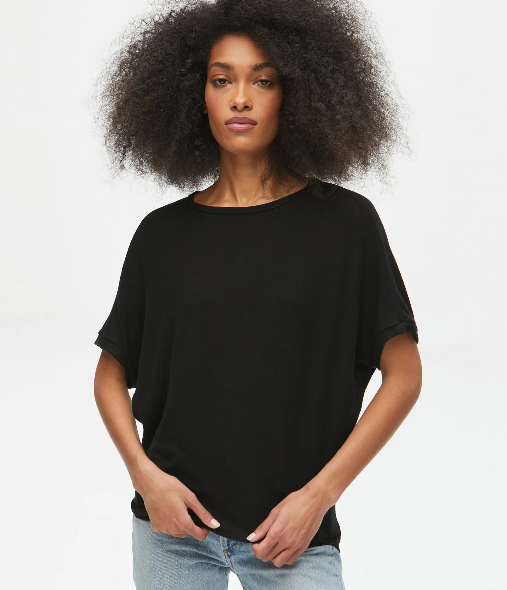 ellie_elbow_sleeve_top_25.webp Michael Stars Ellie Elbow Sleeve Top- Loungewear