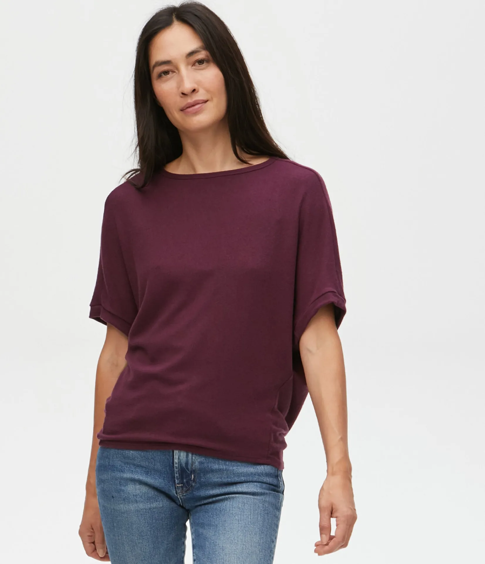 ellie_elbow_sleeve_top_31.webp Michael Stars Ellie Elbow Sleeve Top- Loungewear