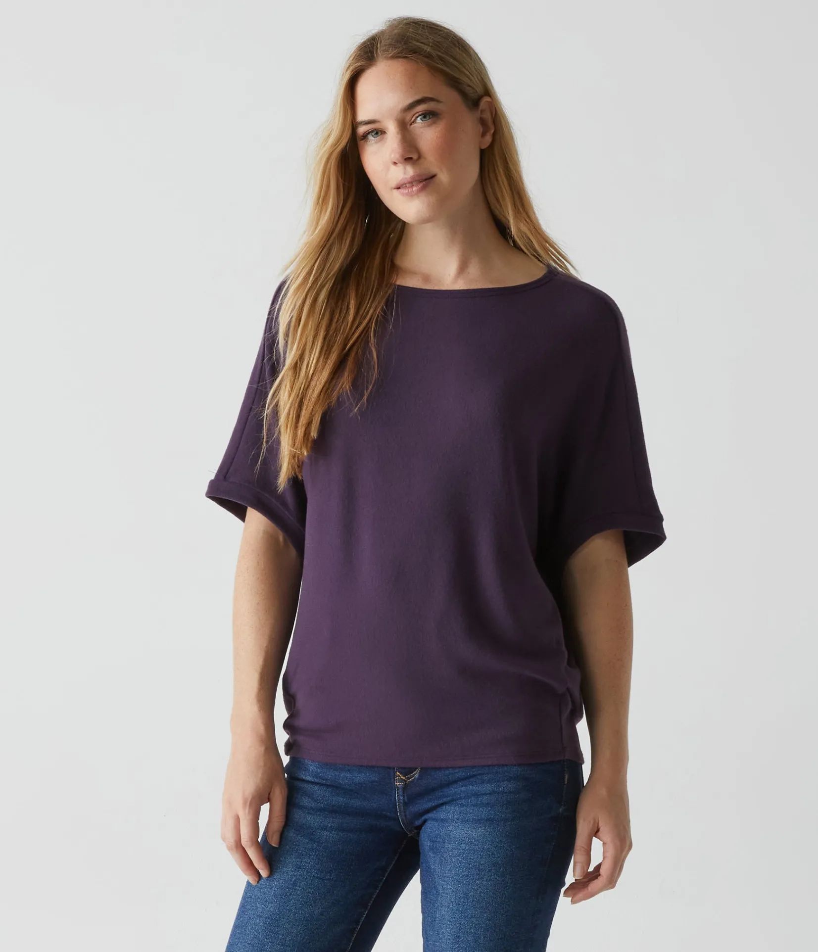 ellie_elbow_sleeve_top_35.webp Michael Stars Ellie Elbow Sleeve Top- Loungewear