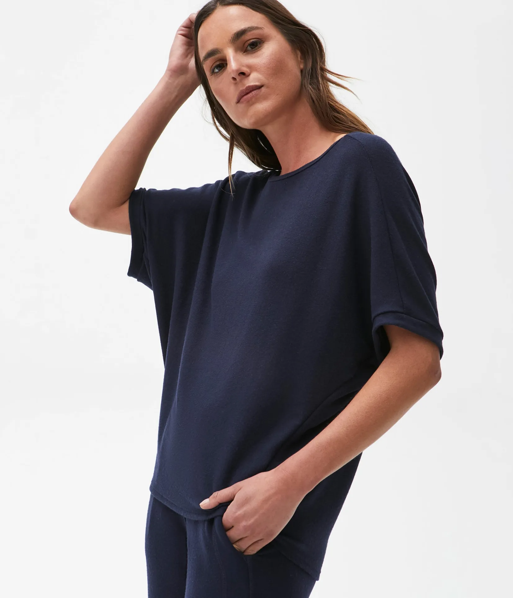 ellie_elbow_sleeve_top_37.webp Michael Stars Ellie Elbow Sleeve Top- Loungewear