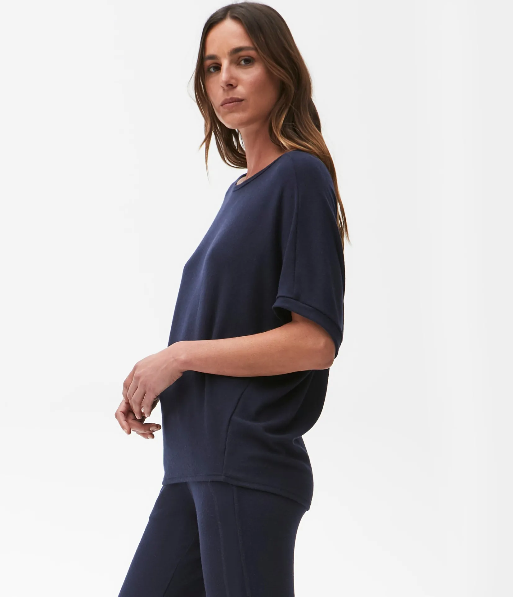 ellie_elbow_sleeve_top_38.webp Michael Stars Ellie Elbow Sleeve Top- Loungewear