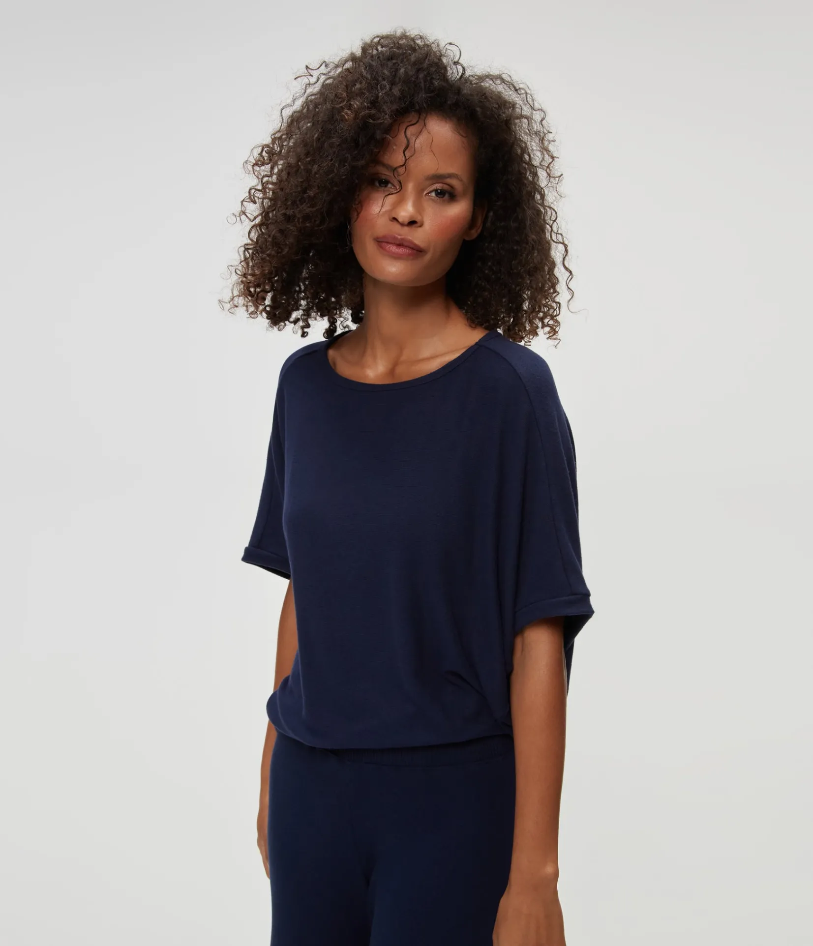 ellie_elbow_sleeve_top_4.webp Michael Stars Ellie Elbow Sleeve Top- Loungewear