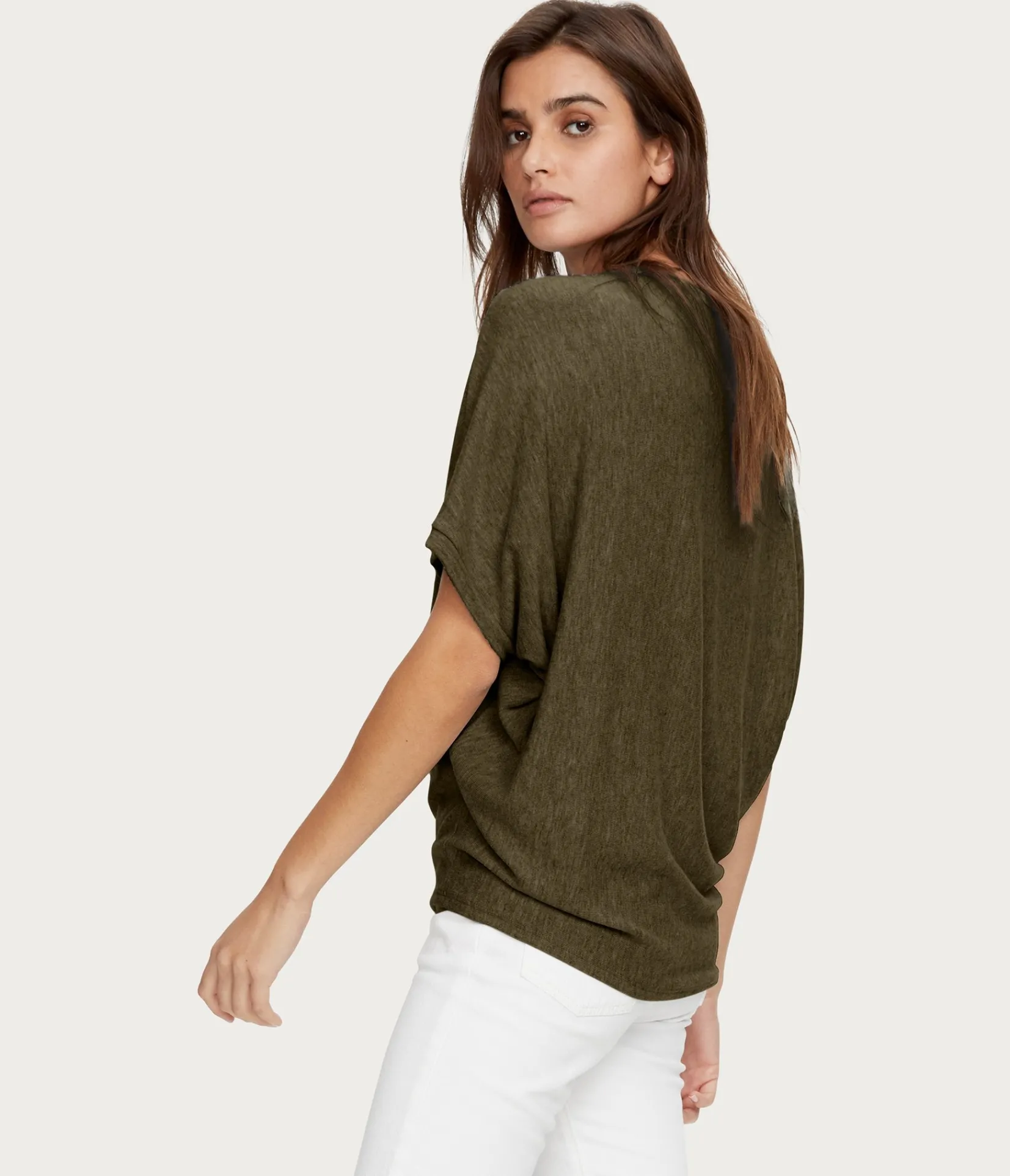ellie_elbow_sleeve_top_44.webp Michael Stars Ellie Elbow Sleeve Top- Loungewear