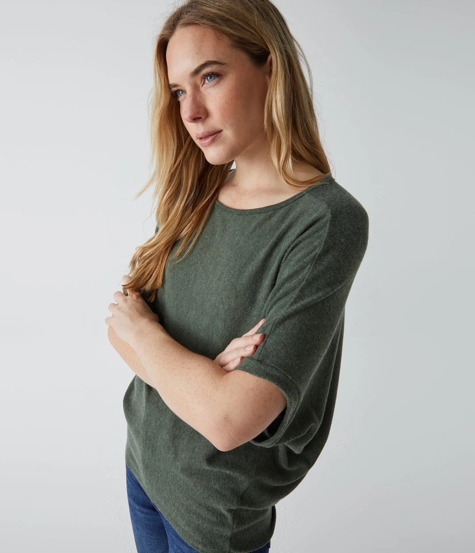 ellie_elbow_sleeve_top_48.webp Michael Stars Ellie Elbow Sleeve Top- Loungewear