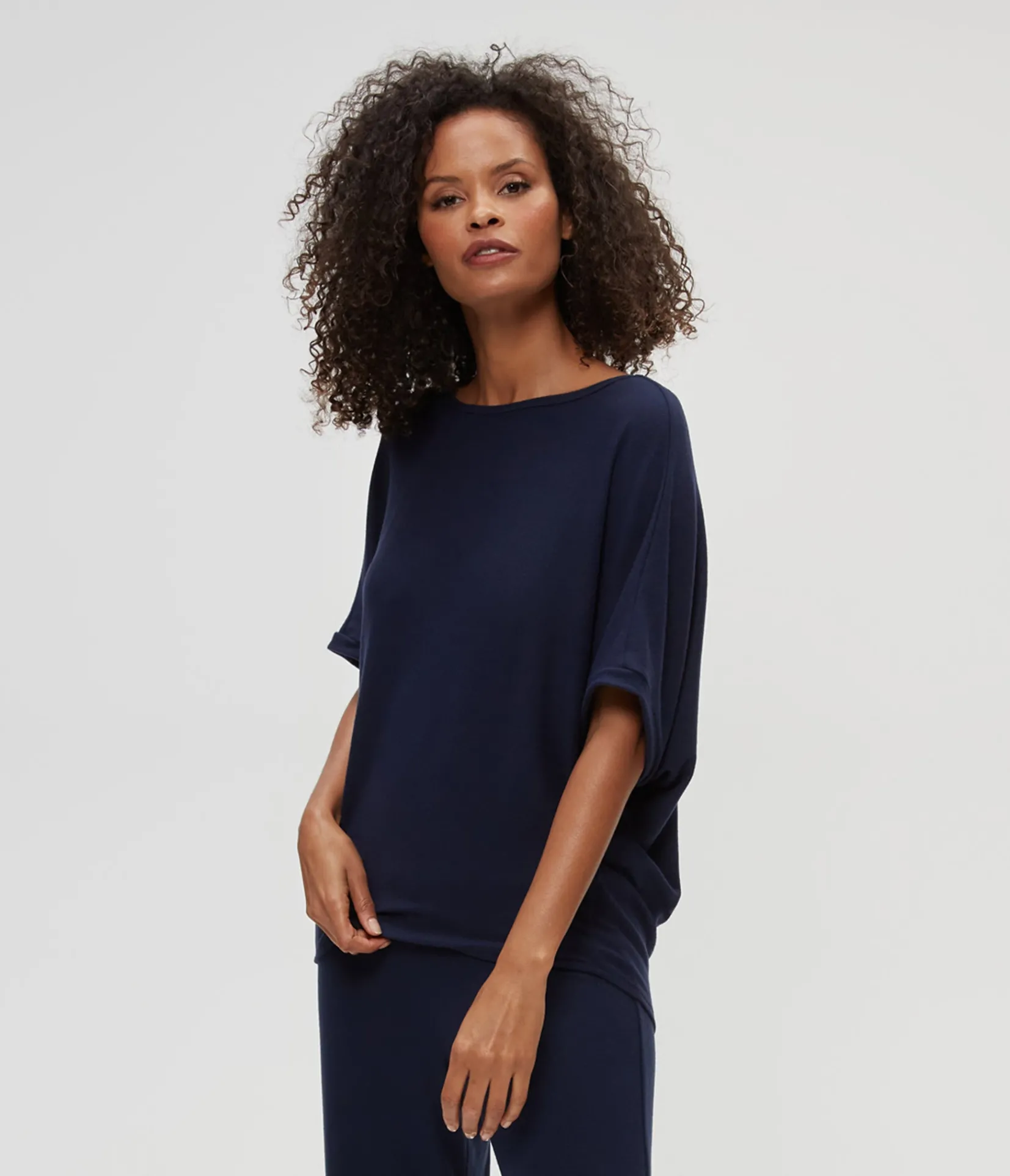 ellie_elbow_sleeve_top_6.webp Michael Stars Ellie Elbow Sleeve Top- Loungewear