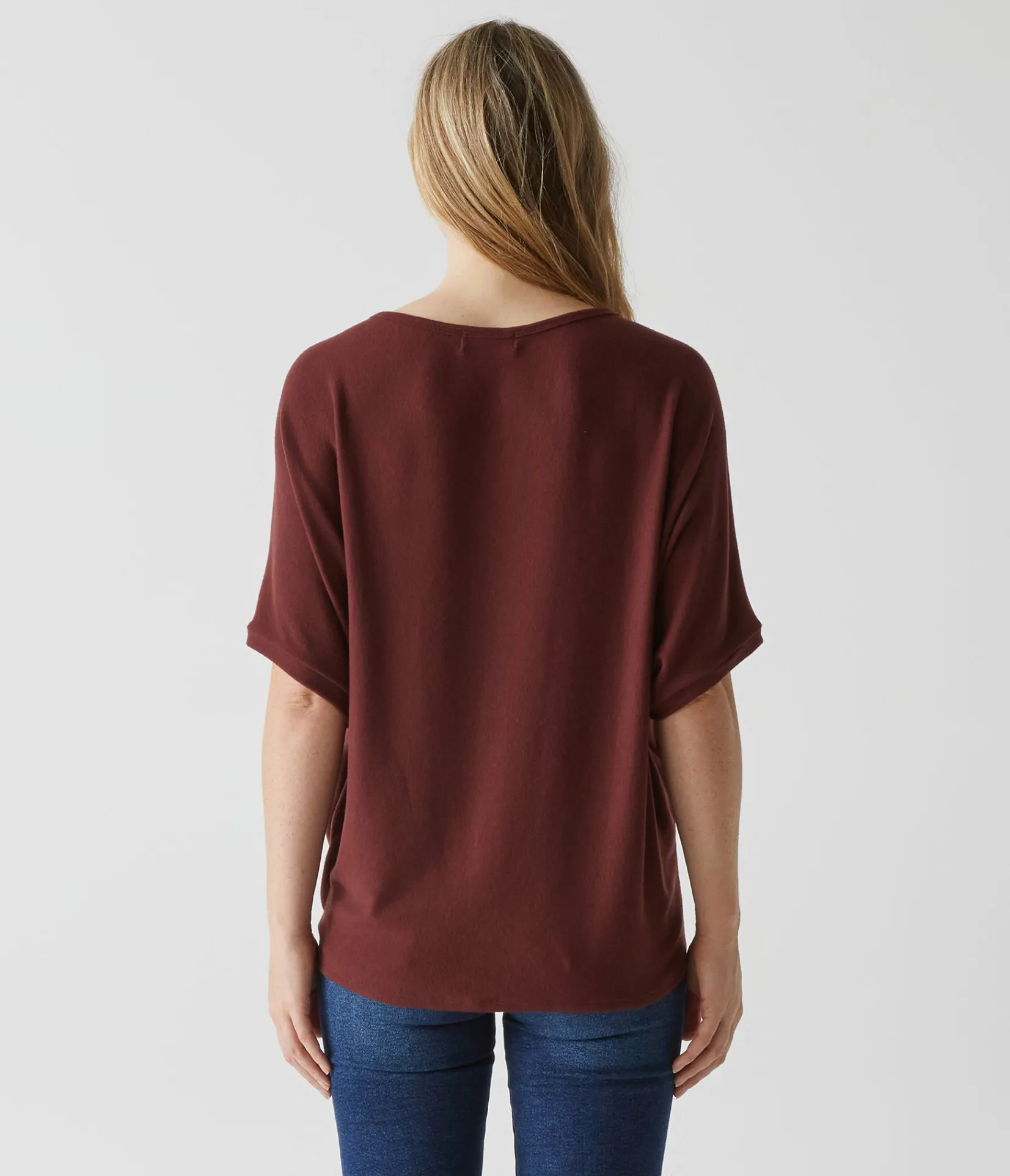 ellie_elbow_sleeve_top_60.webp Michael Stars Ellie Elbow Sleeve Top- Loungewear