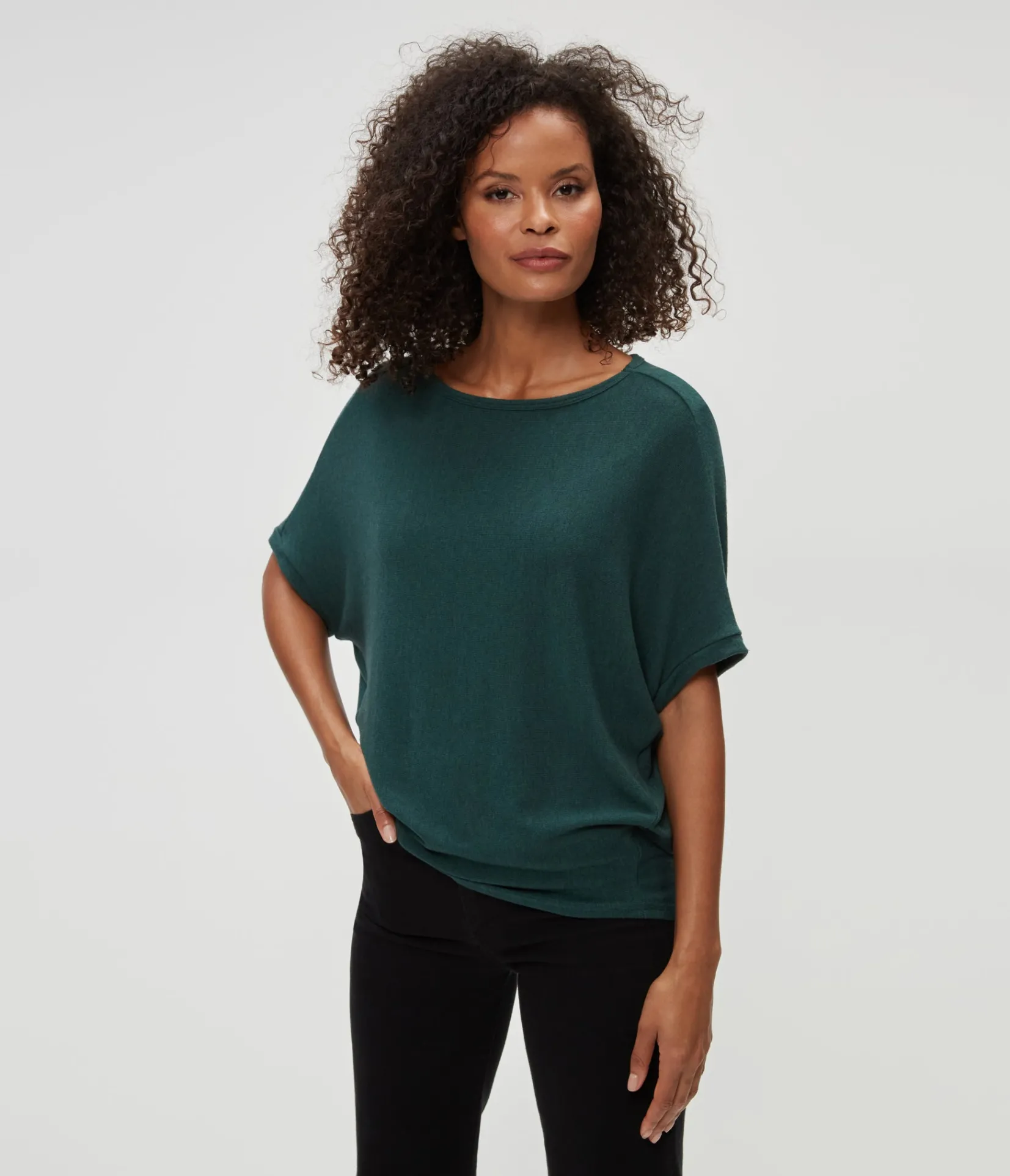 ellie_elbow_sleeve_top_8.webp Michael Stars Ellie Elbow Sleeve Top- Loungewear