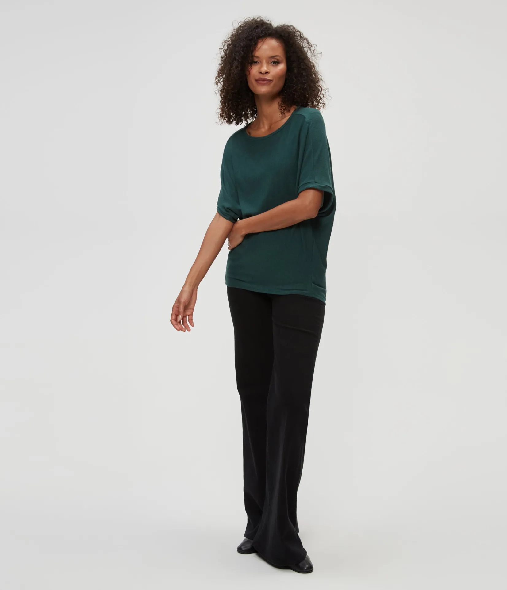 ellie_elbow_sleeve_top_9.webp Michael Stars Ellie Elbow Sleeve Top- Loungewear