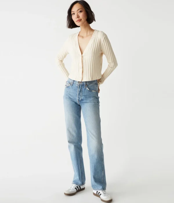 Michael Stars Ellis Cropped Cardigan- Sweaters & Cardigans
