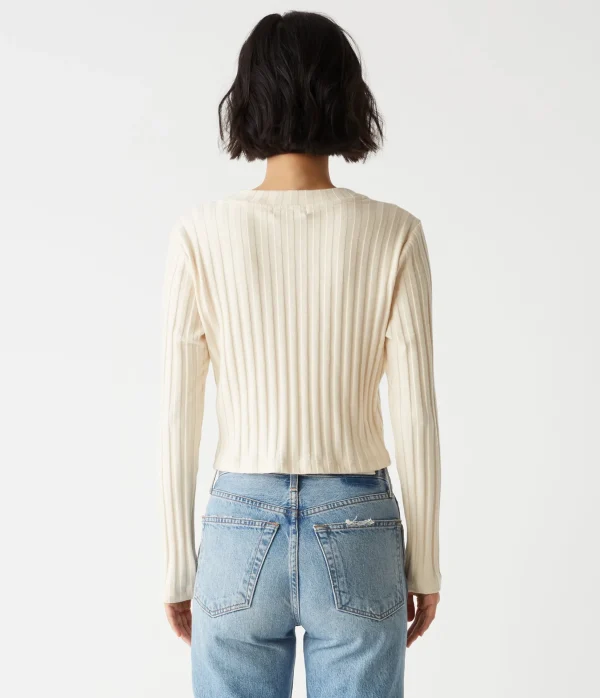 Michael Stars Ellis Cropped Cardigan- Sweaters & Cardigans