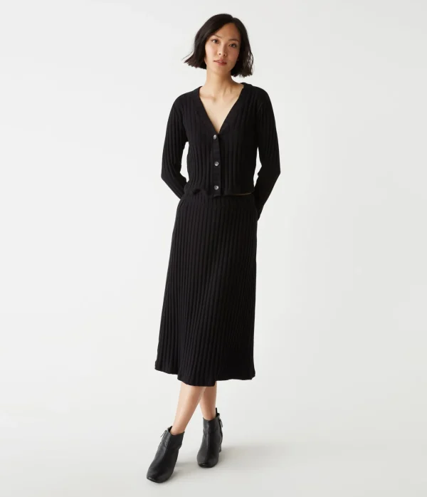 Michael Stars Ellis Cropped Cardigan- Sweaters & Cardigans