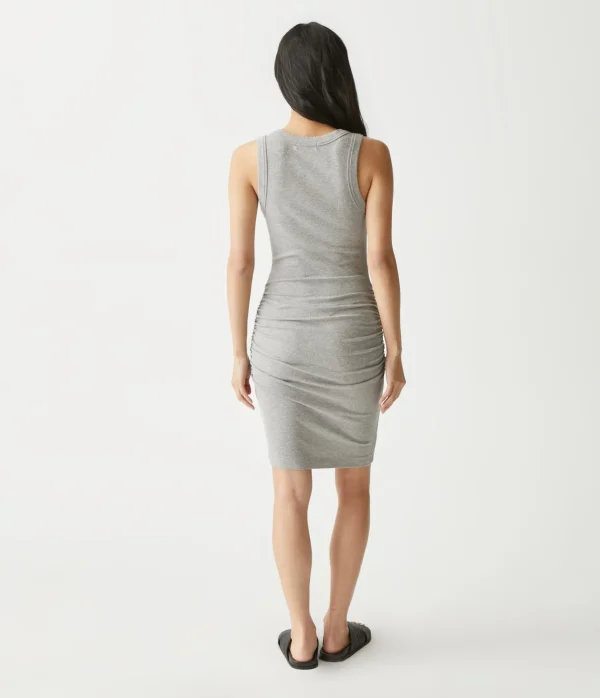Michael Stars Esme Ribbed Dress- Dresses | Knee Length Dresses
