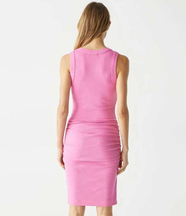 Michael Stars Esme Ribbed Dress- Dresses | Knee Length Dresses
