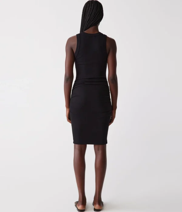 Michael Stars Esme Ribbed Dress- Dresses | Knee Length Dresses