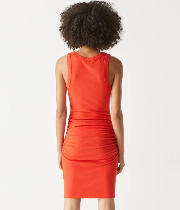Michael Stars Esme Ribbed Dress- Dresses | Knee Length Dresses
