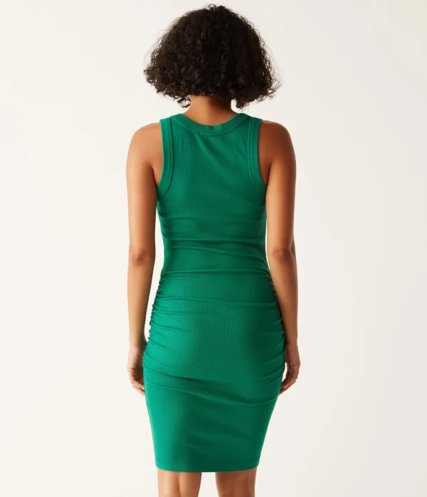 Michael Stars Esme Ribbed Dress- Dresses | Knee Length Dresses