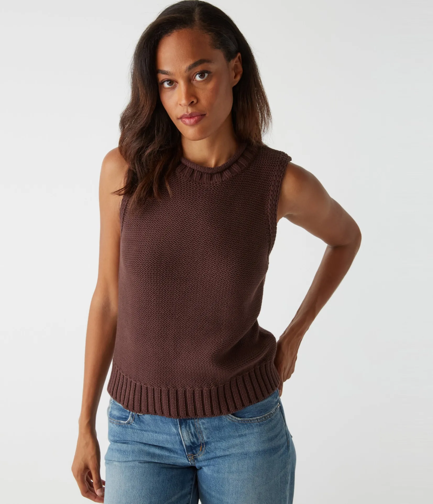 estelle_sweater_vest_8.webp Michael Stars Estelle Sweater Vest- Sweaters & Cardigans