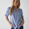 Michael Stars Eva Button Down Shirt- Tops, Blouses & Shirts