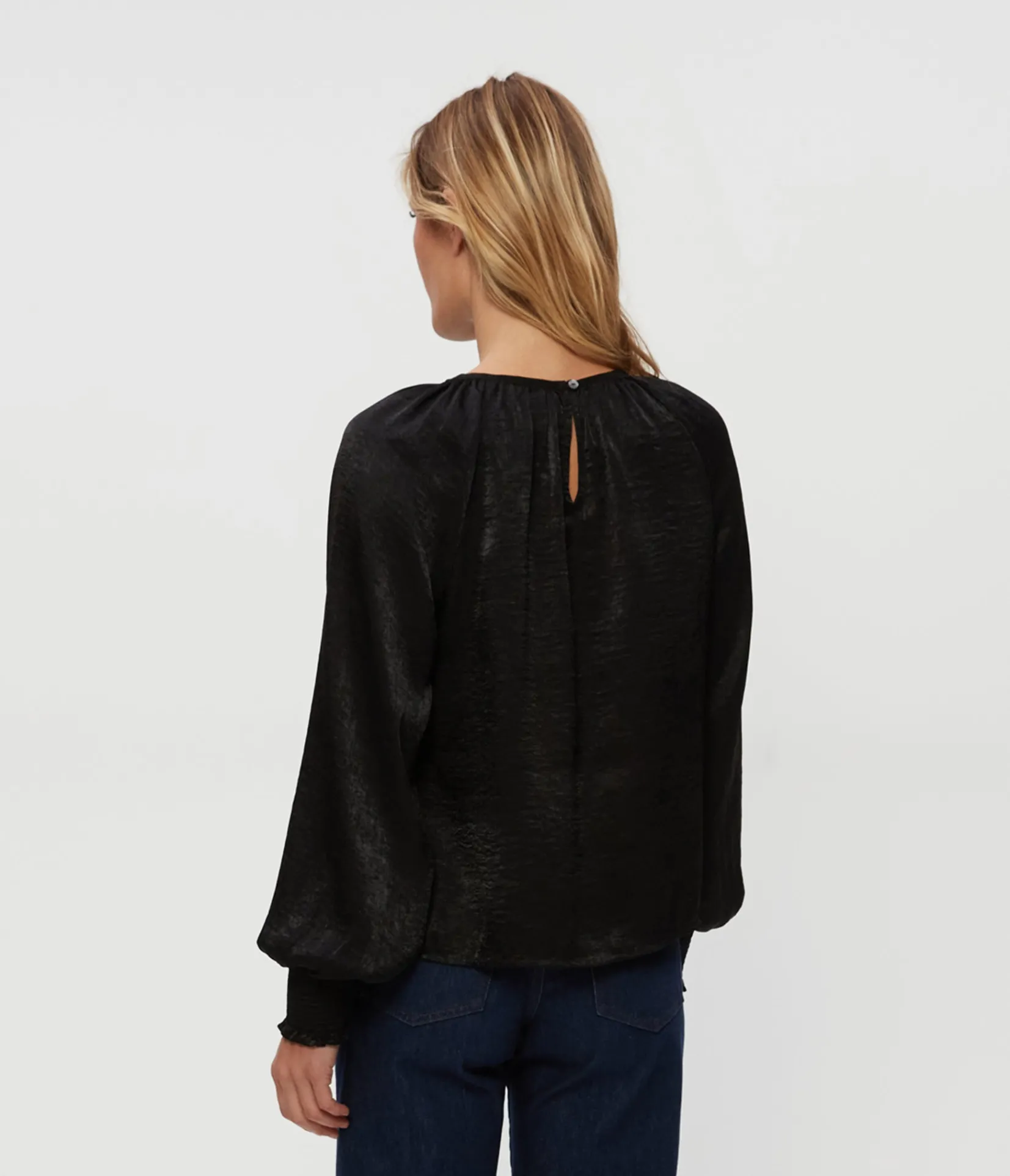 fabi_hammered_satin_top_11.webp Michael Stars Fabi Hammered Satin Top- Tops, Blouses & Shirts