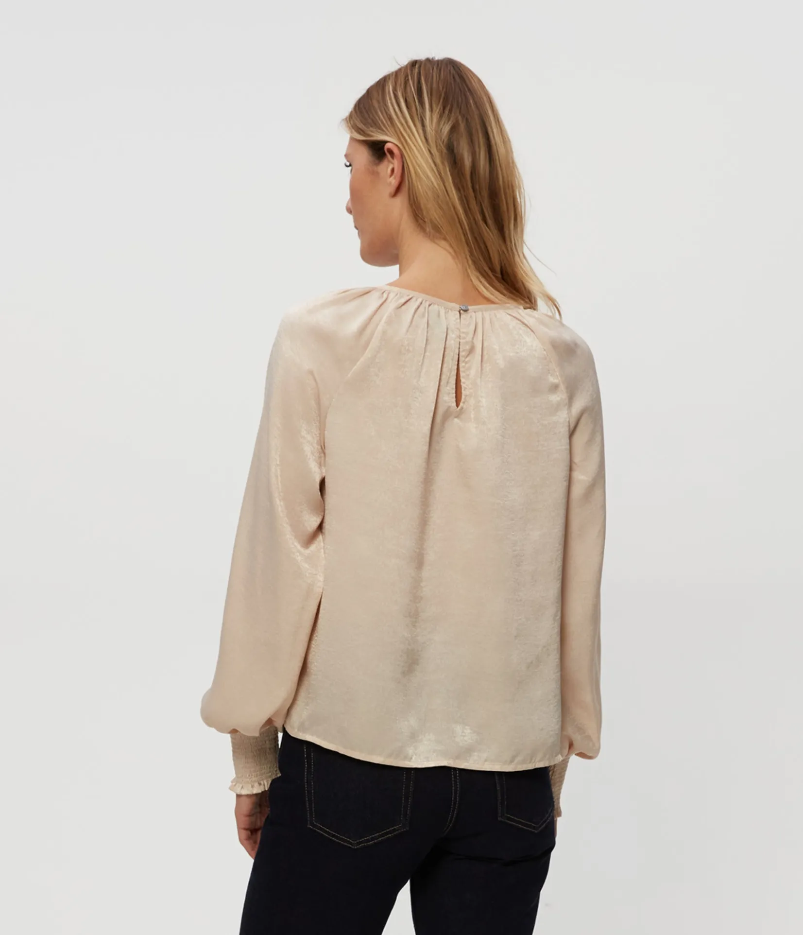 fabi_hammered_satin_top_15.webp Michael Stars Fabi Hammered Satin Top- Tops, Blouses & Shirts