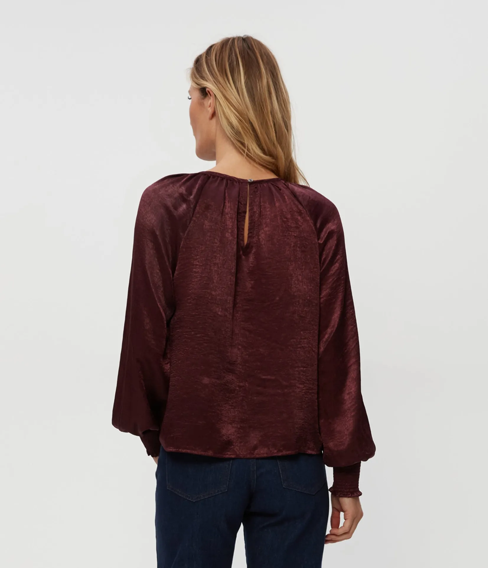 fabi_hammered_satin_top_7.webp Michael Stars Fabi Hammered Satin Top- Tops, Blouses & Shirts