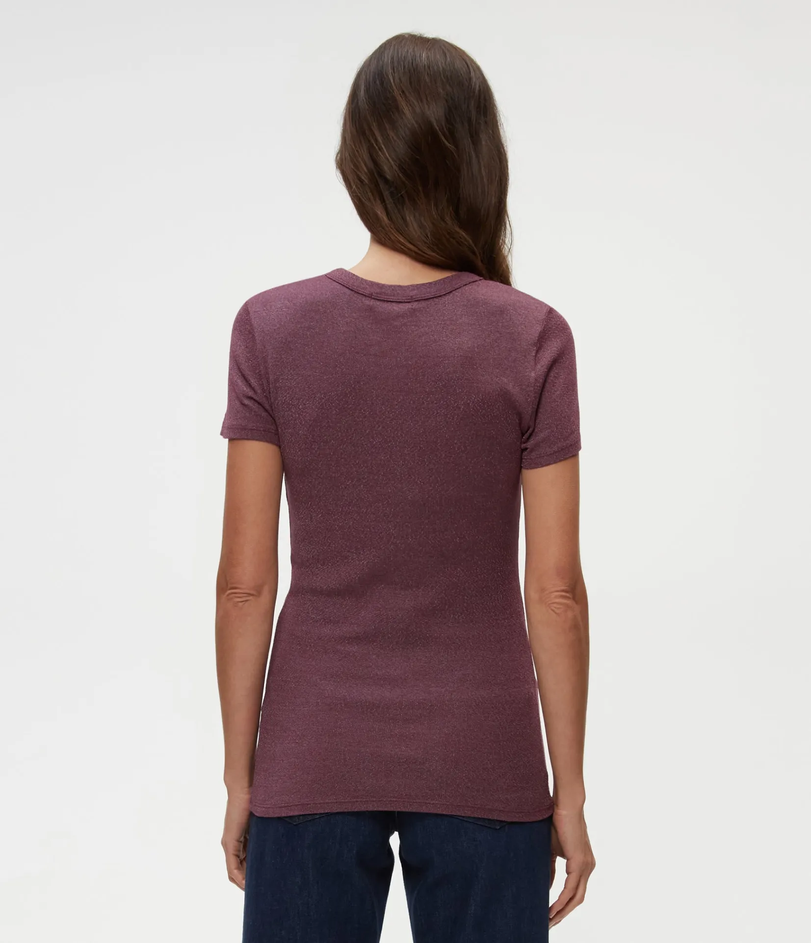 fallon_shine_tee_11.webp Michael Stars Fallon Shine Tee- T-Shirts | Shine T-Shirts