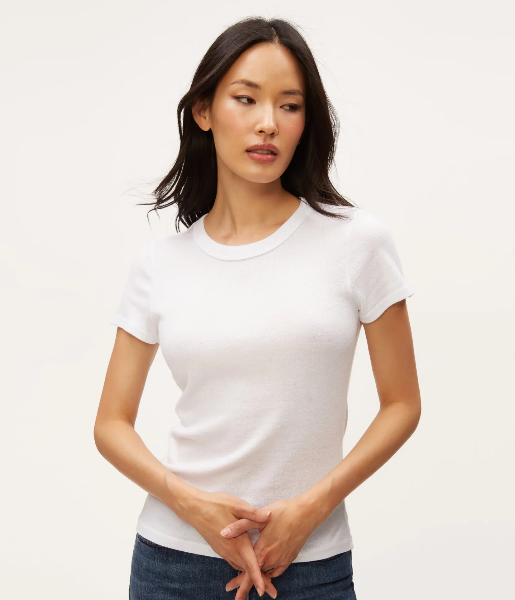 fallon_shine_tee_12.webp Michael Stars Fallon Shine Tee- T-Shirts | Shine T-Shirts