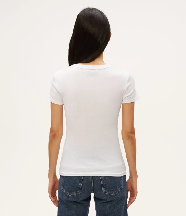 Michael Stars Fallon Shine Tee- T-Shirts | Shine T-Shirts