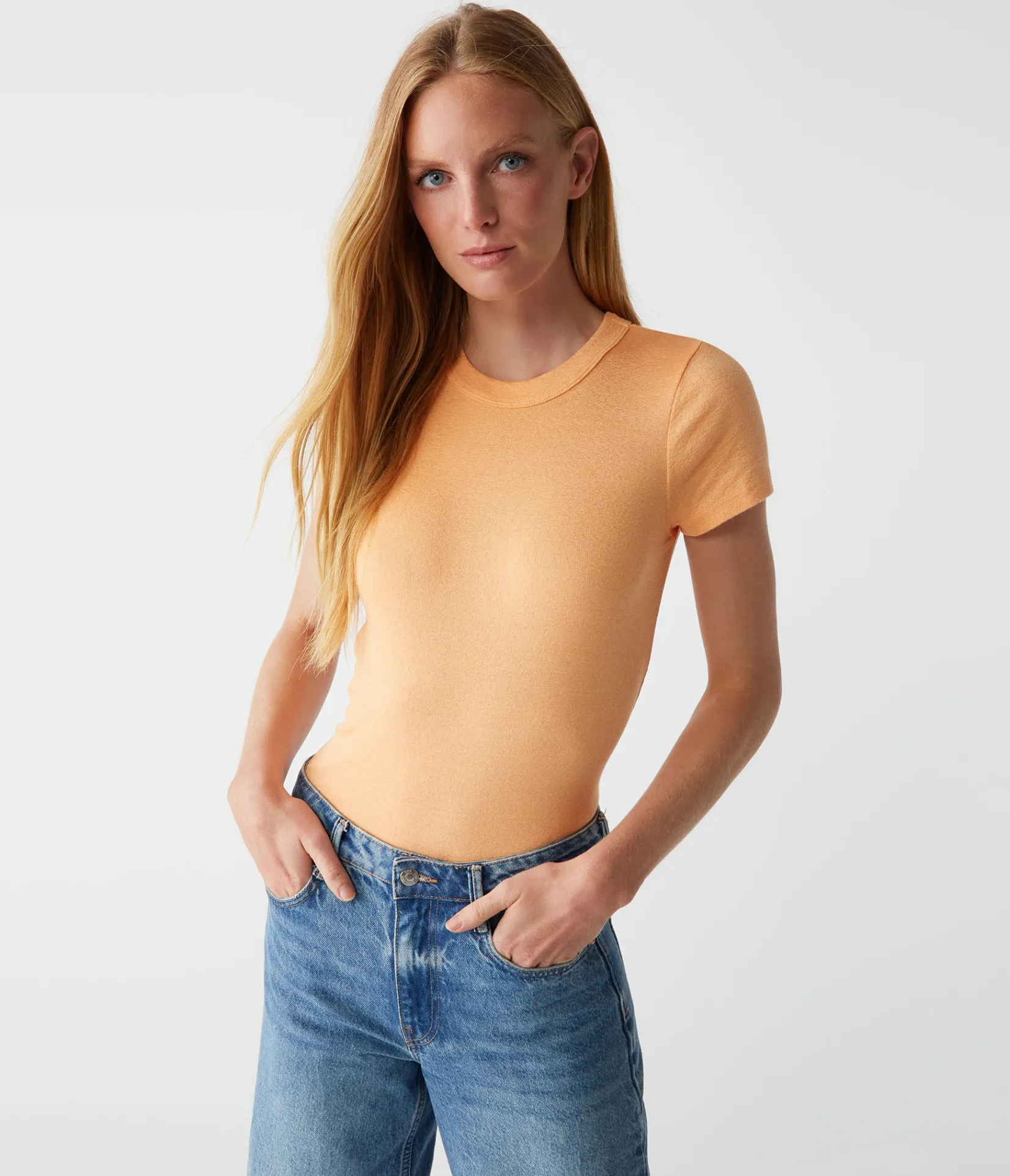 fallon_shine_tee_28.webp Michael Stars Fallon Shine Tee- T-Shirts | Shine T-Shirts