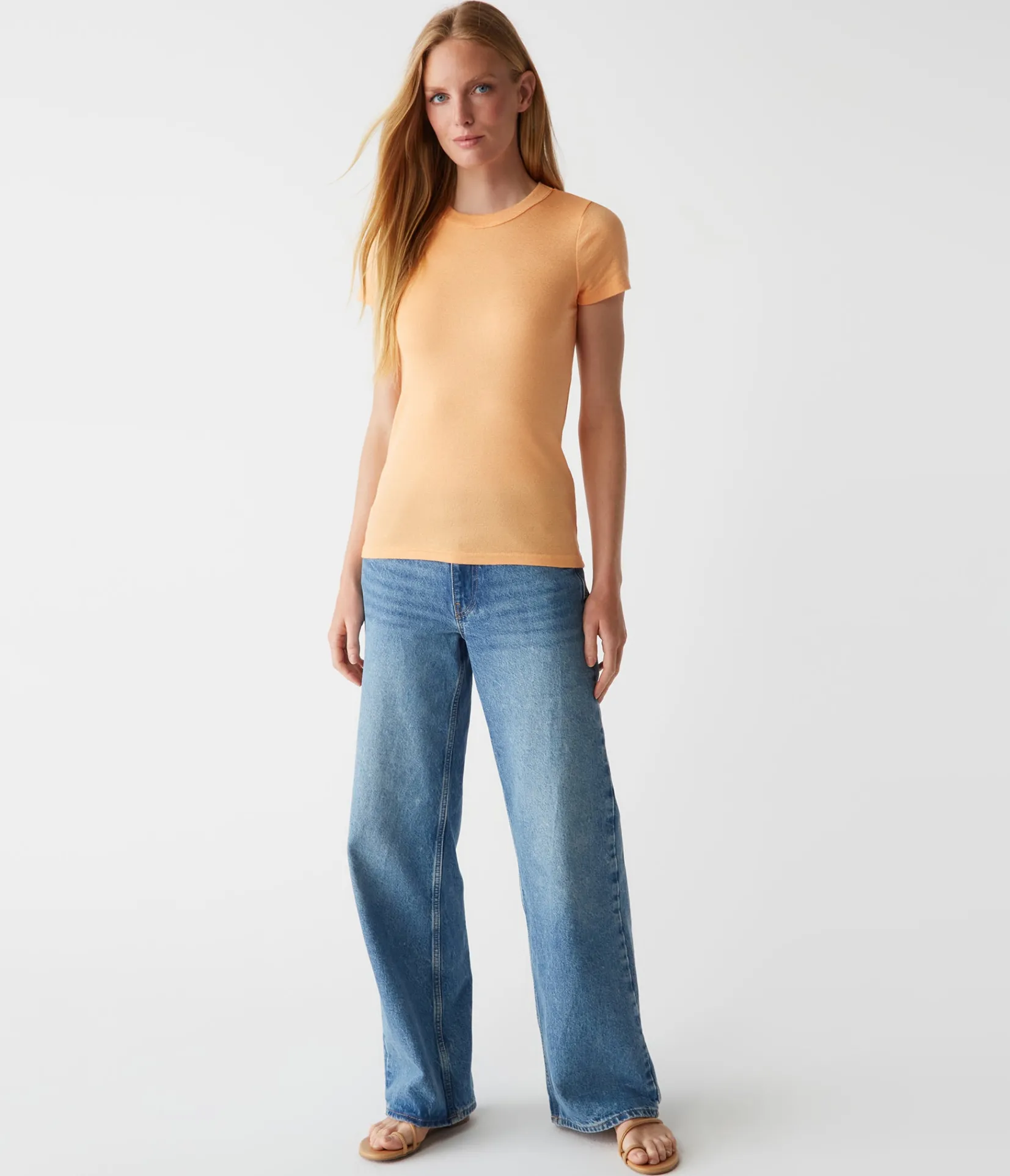 fallon_shine_tee_29.webp Michael Stars Fallon Shine Tee- T-Shirts | Shine T-Shirts