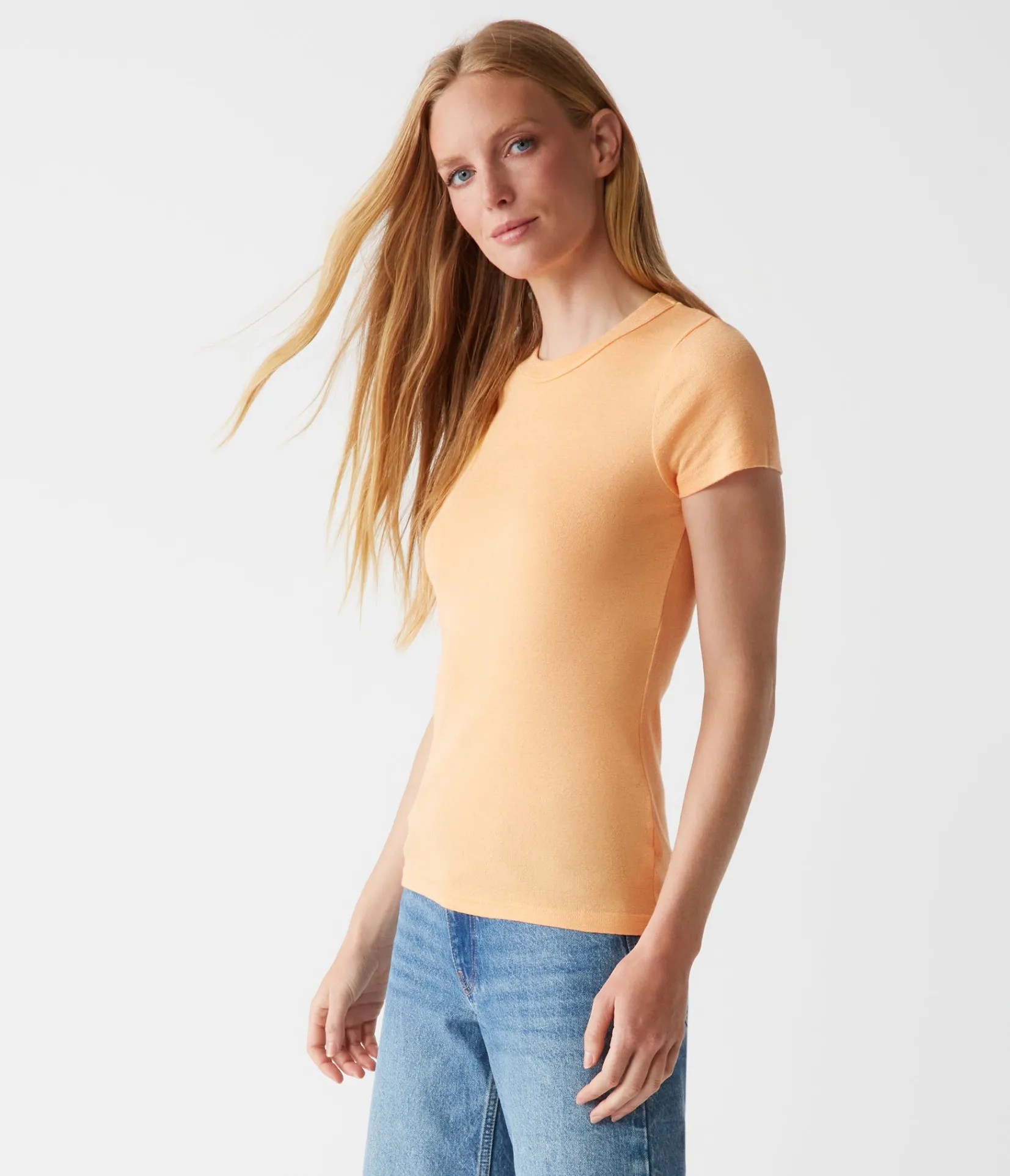 fallon_shine_tee_30.webp Michael Stars Fallon Shine Tee- T-Shirts | Shine T-Shirts