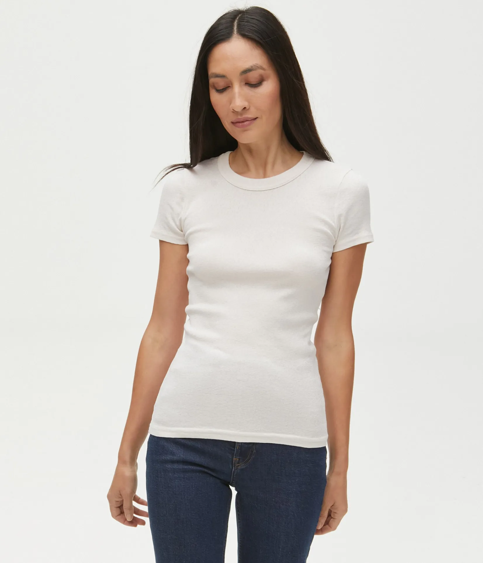 fallon_shine_tee_48.webp Michael Stars Fallon Shine Tee- T-Shirts | Shine T-Shirts