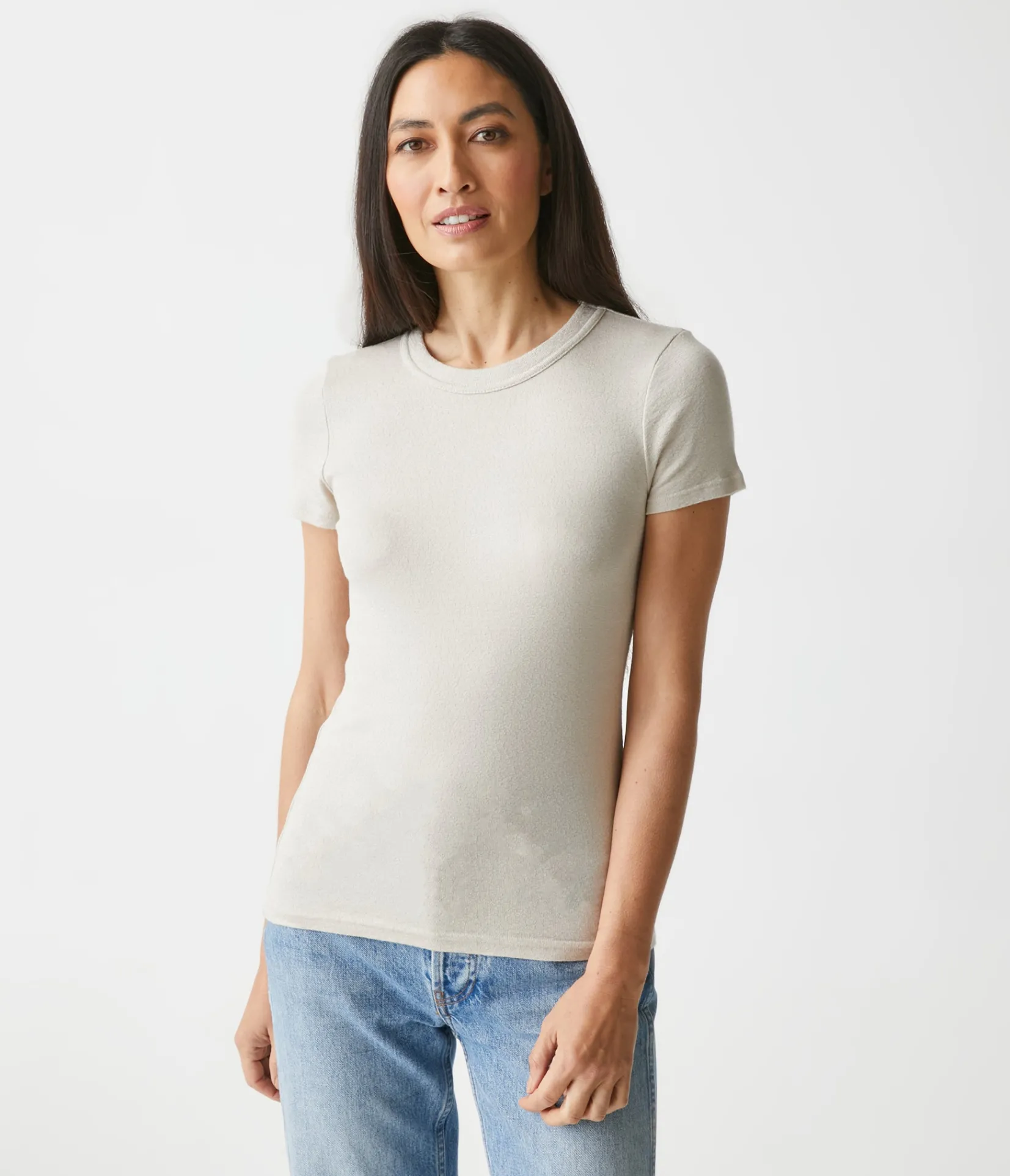 fallon_shine_tee_52.webp Michael Stars Fallon Shine Tee- T-Shirts | Shine T-Shirts