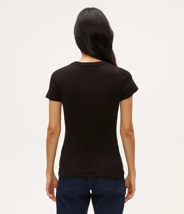 Michael Stars Fallon Shine Tee- T-Shirts | Shine T-Shirts