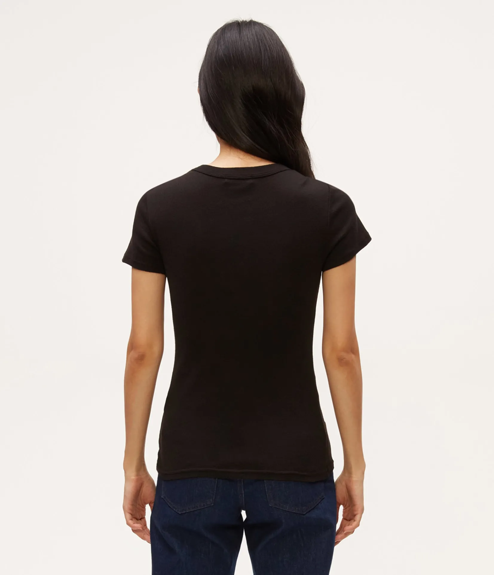 fallon_shine_tee_7.webp Michael Stars Fallon Shine Tee- T-Shirts | Shine T-Shirts