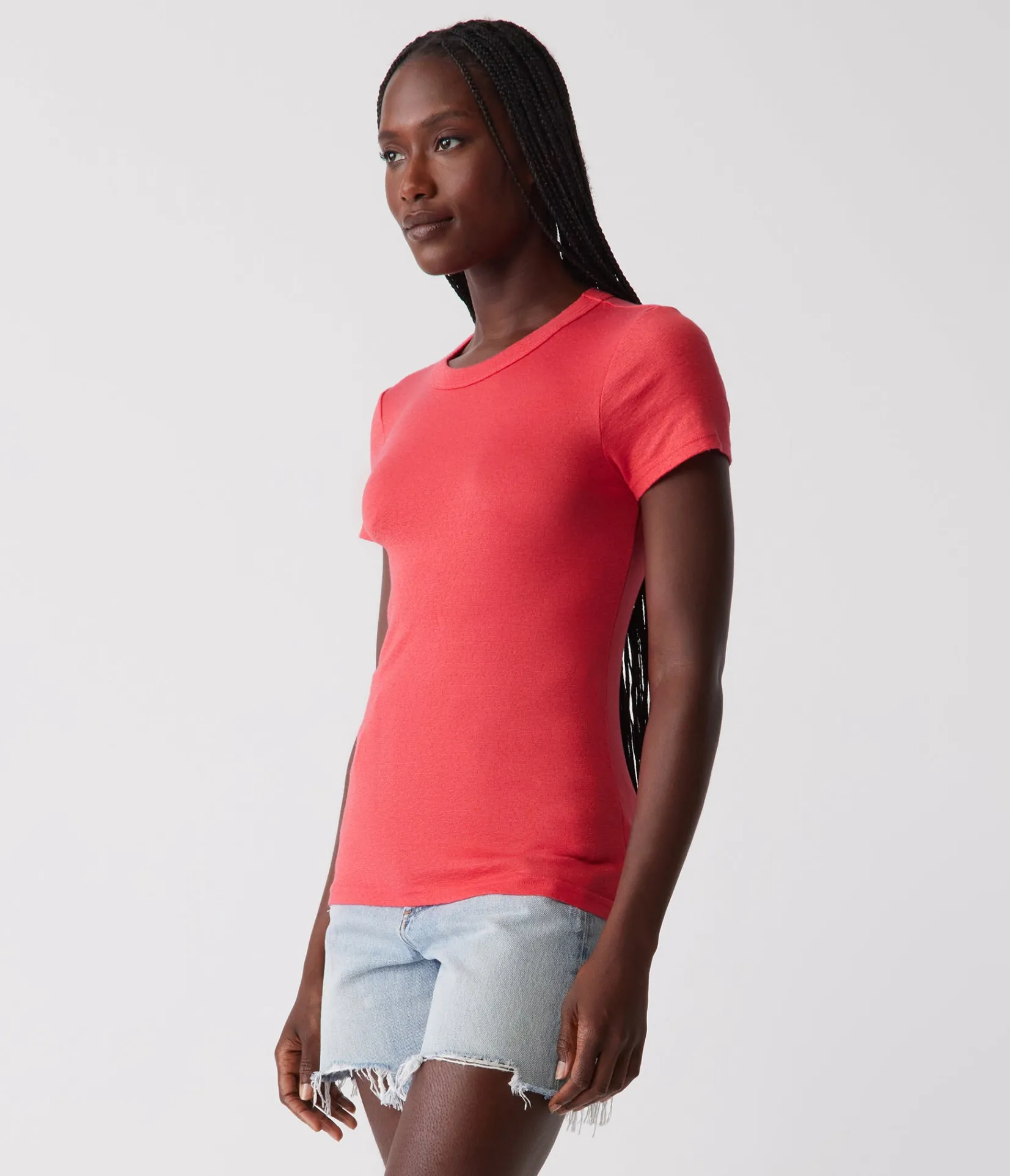 fallon_shine_tee_71.webp Michael Stars Fallon Shine Tee- T-Shirts | Shine T-Shirts