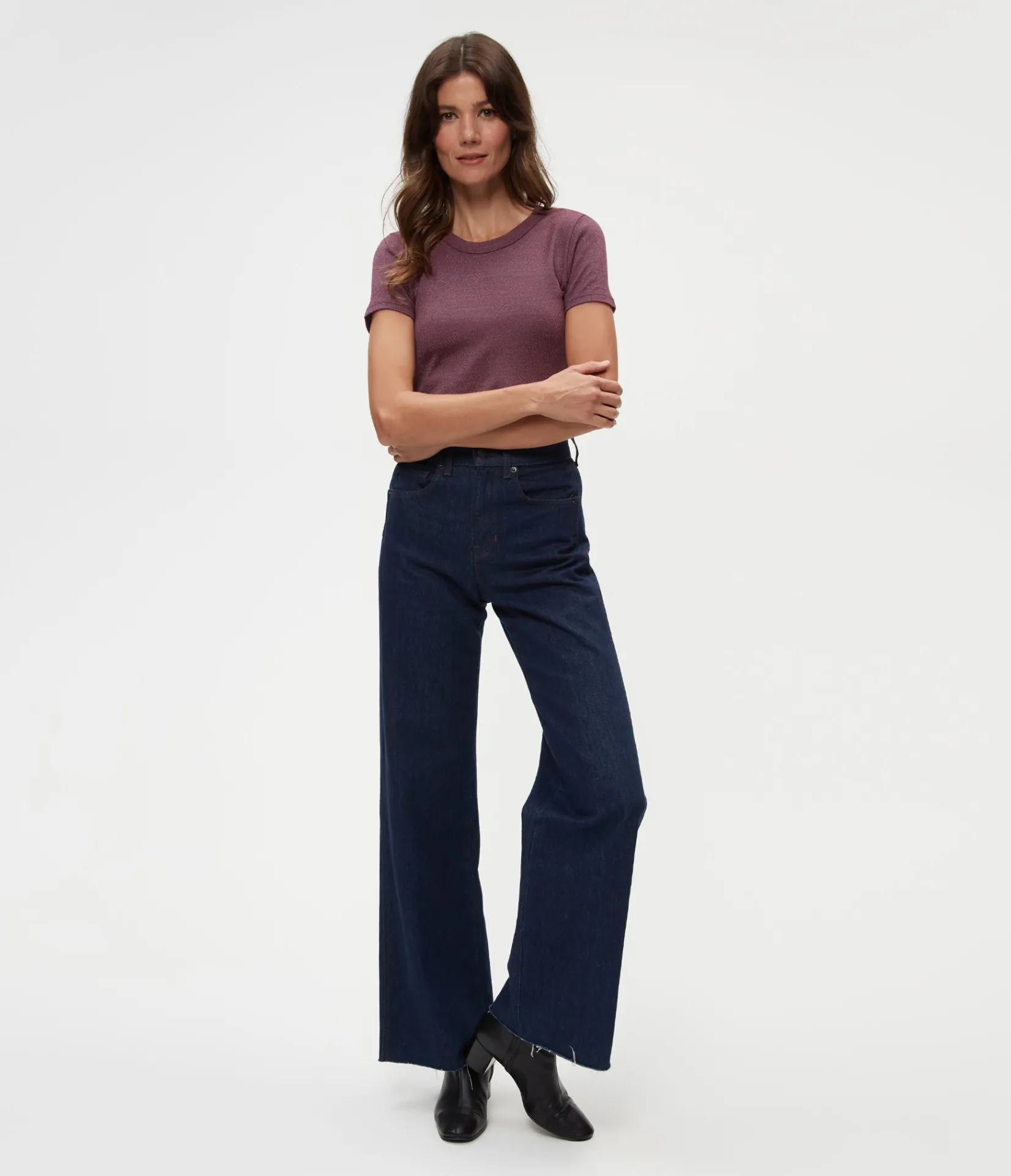 fallon_shine_tee_9.webp Michael Stars Fallon Shine Tee- T-Shirts | Shine T-Shirts