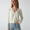 Michael Stars Fran Cropped Cardigan- Sweaters & Cardigans