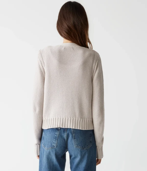 Michael Stars Fran Cropped Cardigan- Sweaters & Cardigans