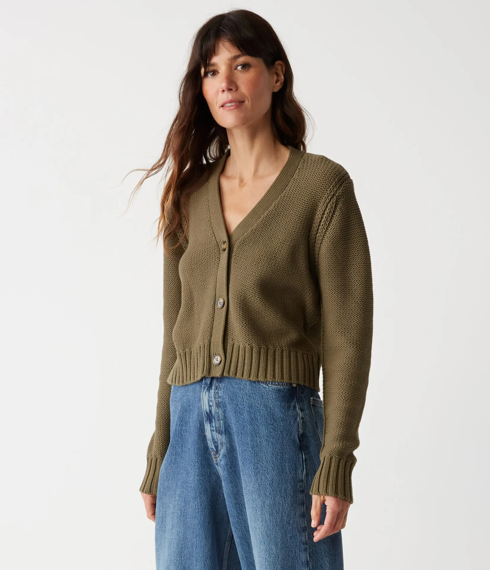 fran_cropped_cardigan_14.webp Michael Stars Fran Cropped Cardigan- Sweaters & Cardigans