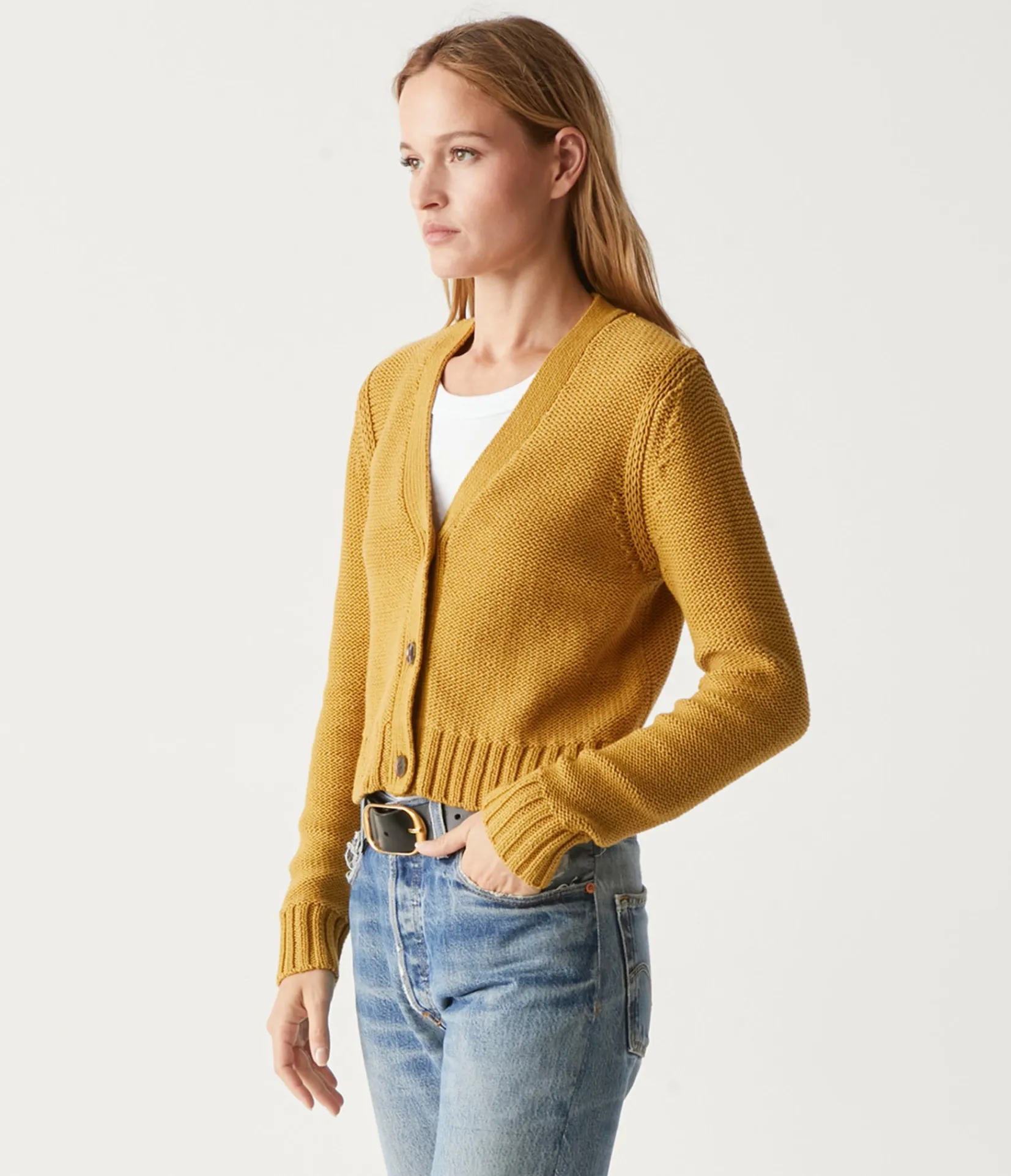 fran_cropped_cardigan_18.webp Michael Stars Fran Cropped Cardigan- Sweaters & Cardigans