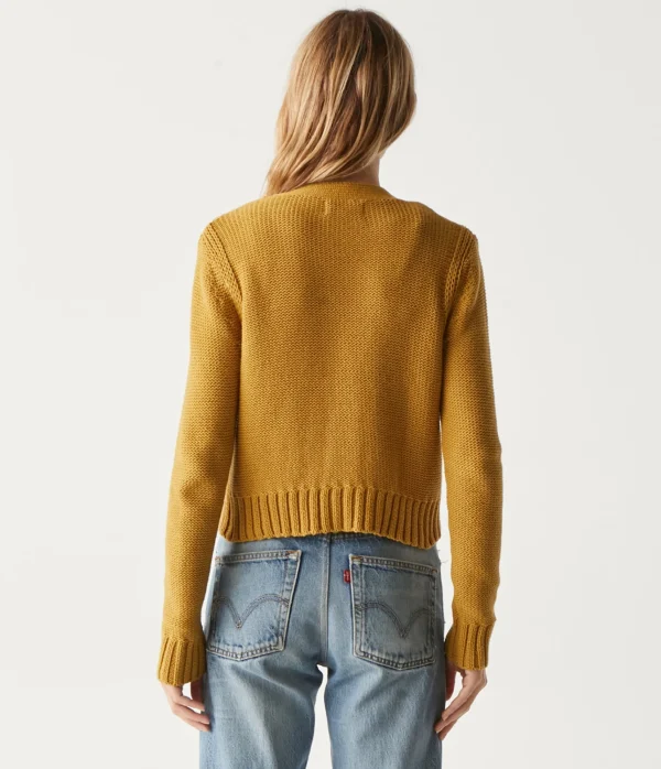 Michael Stars Fran Cropped Cardigan- Sweaters & Cardigans