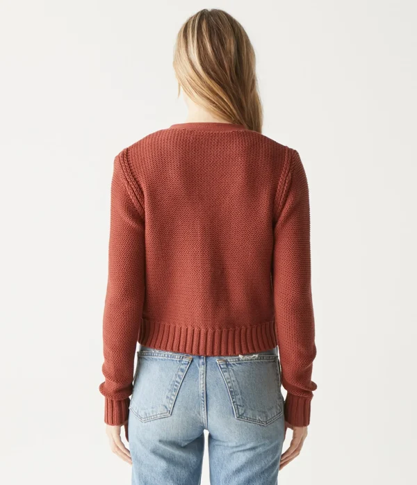 Michael Stars Fran Cropped Cardigan- Sweaters & Cardigans