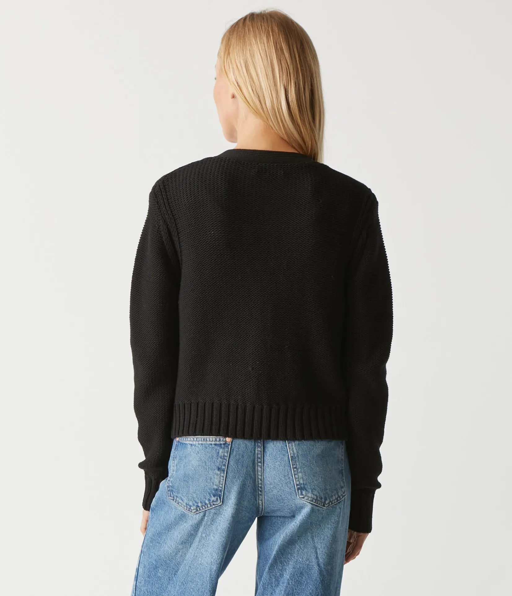 fran_cropped_cardigan_8.webp Michael Stars Fran Cropped Cardigan- Sweaters & Cardigans