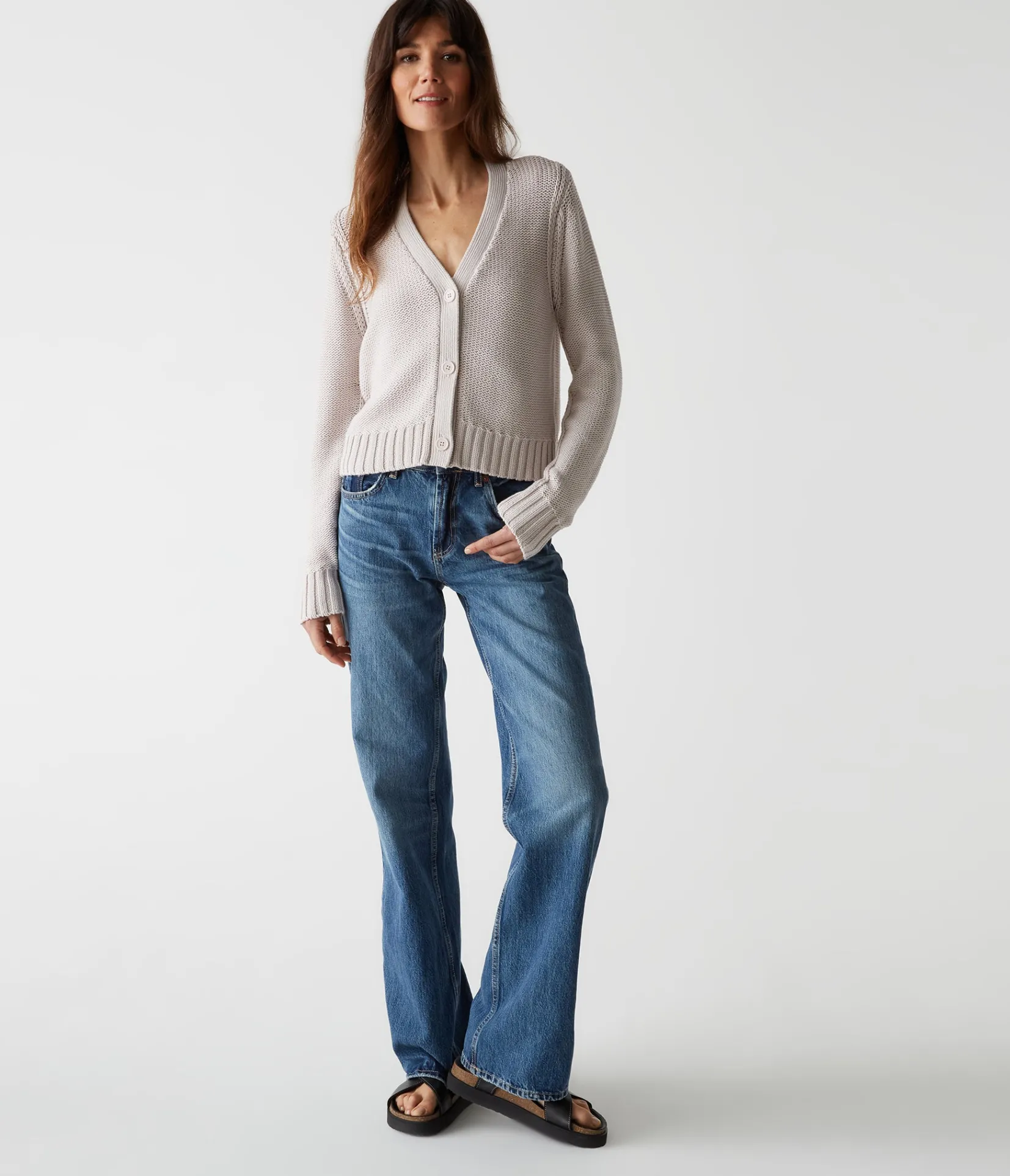 fran_cropped_cardigan_9.webp Michael Stars Fran Cropped Cardigan- Sweaters & Cardigans