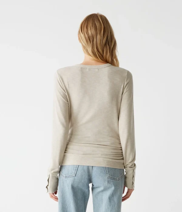 Michael Stars Freja Ruched Top- T-Shirts