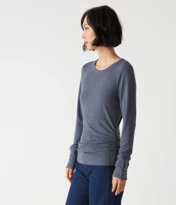 Michael Stars Freja Ruched Top- T-Shirts