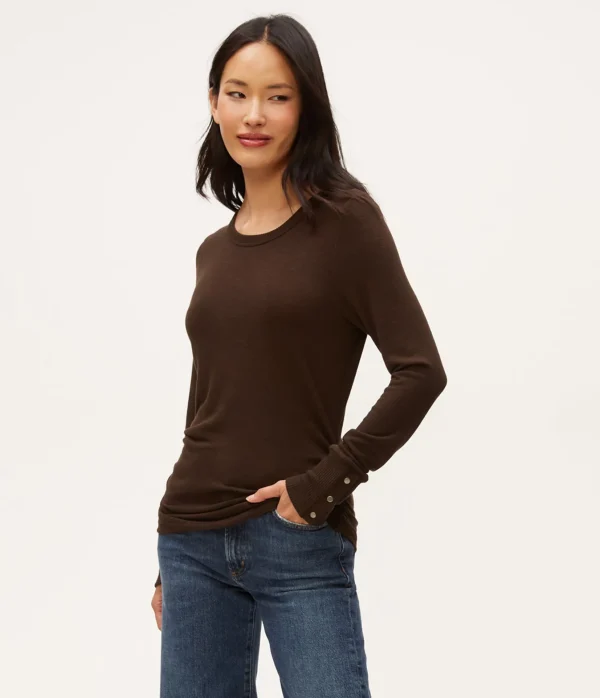 Michael Stars Freja Ruched Top- T-Shirts