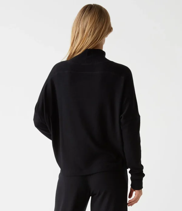Michael Stars Frida Mock Neck Top- Loungewear