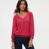 Michael Stars Gabriella V-Neck Top- Loungewear